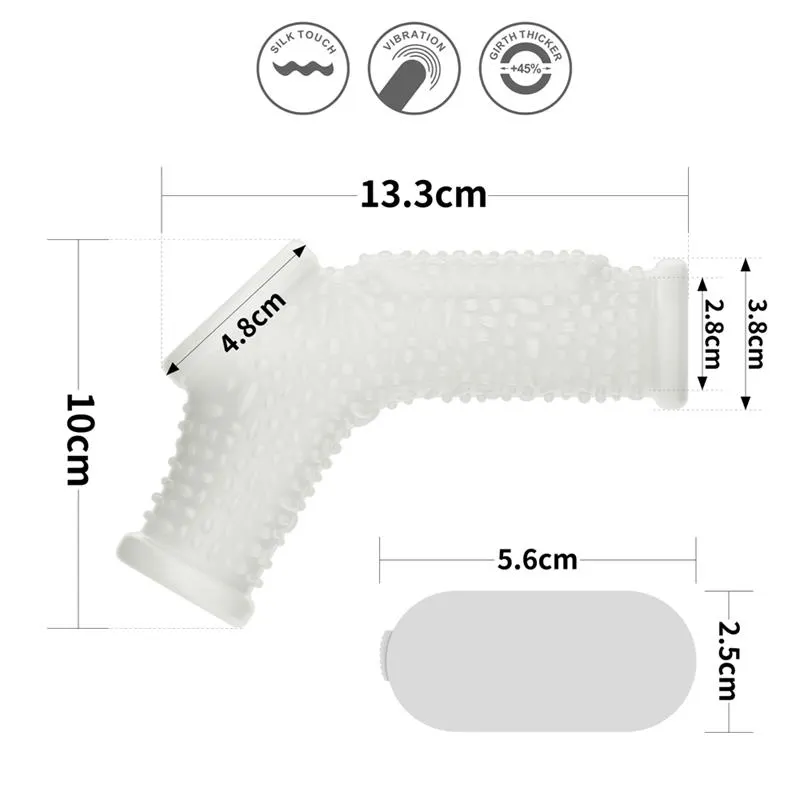 Funda el Pene y Testículos con Vibración Drip Knights · LOVETOY · Fundas y Extensiones para el Pene — Foto 8