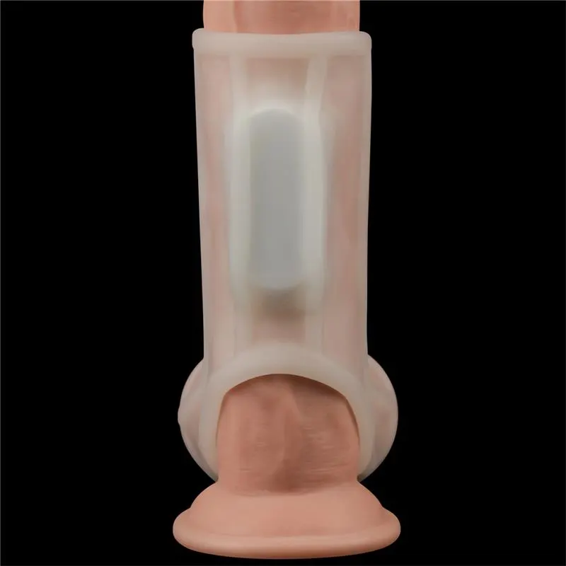 Funda el pene y testículos con vibración Ridge Knights · LOVETOY · Fundas y Extensiones para el Pene — photo 4