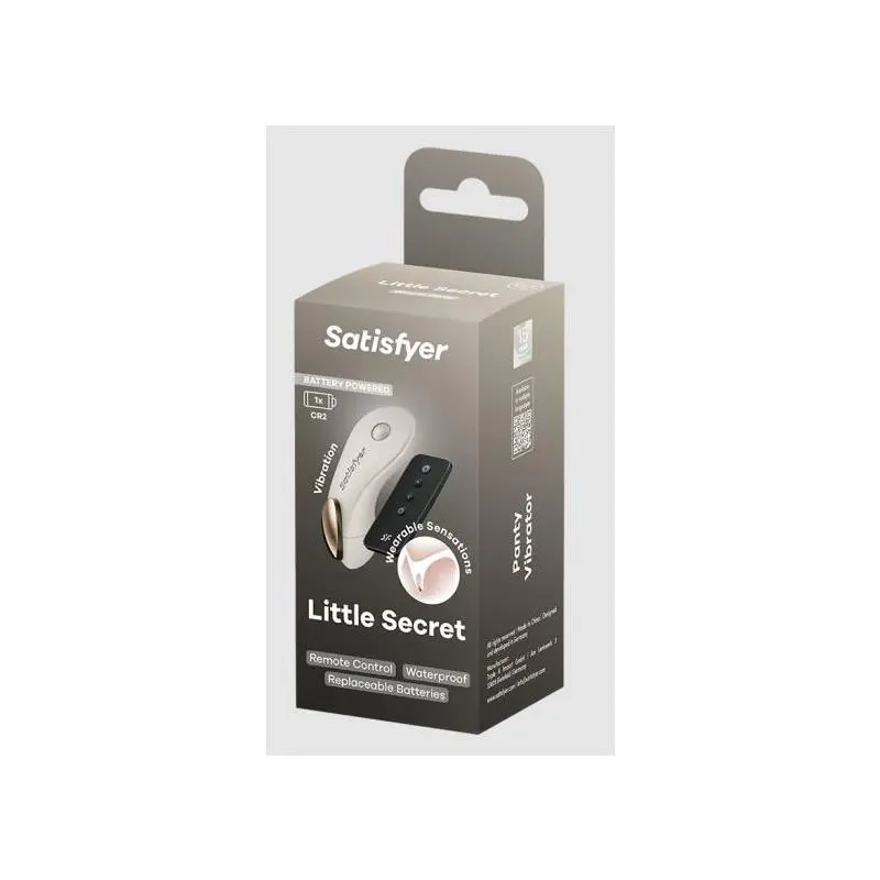 Little Secret Estimulador de Braguita Battery Series Warm Grey · SATISFYER · Vibradores — photo 5