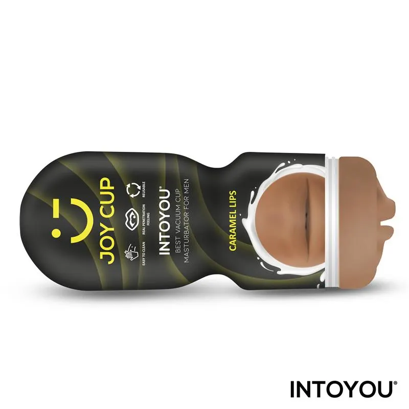 Masturbador Boca Provocadora Caramelo · JOY CUP · Masturbadores Él — Foto 3