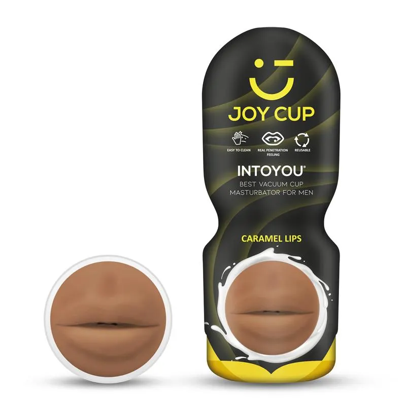 Masturbador Boca Provocadora Caramelo · JOY CUP · Masturbadores Él