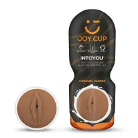 Masturbador Vagina Apasionante Caramelo · JOY CUP · Masturbadores Él