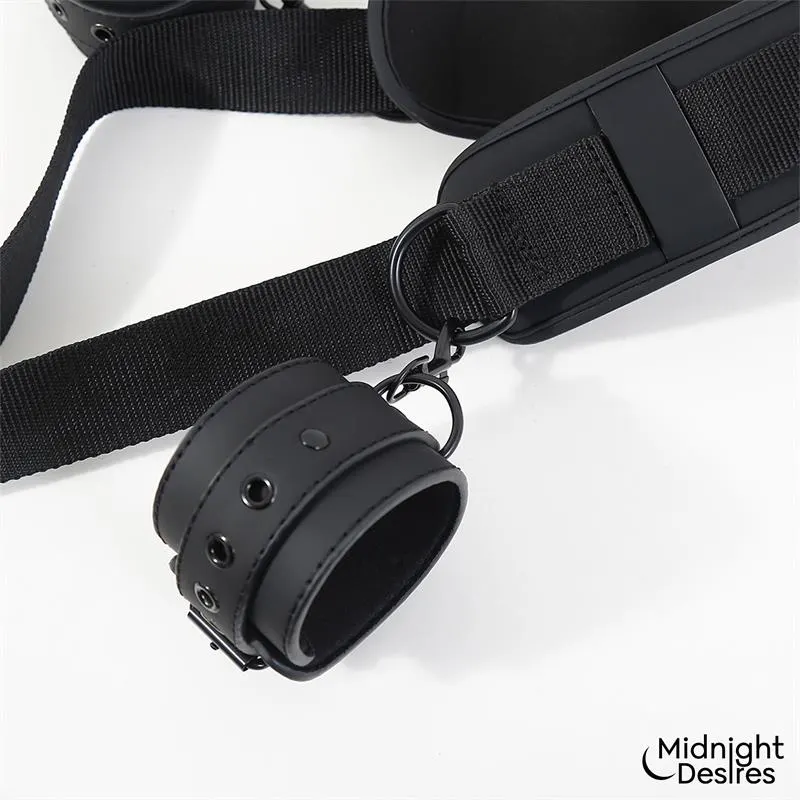 Set de Restricciones con Sujeción para el Cuello · MIDNIGHT DESIRES · Esposas y Ataduras — Foto 3