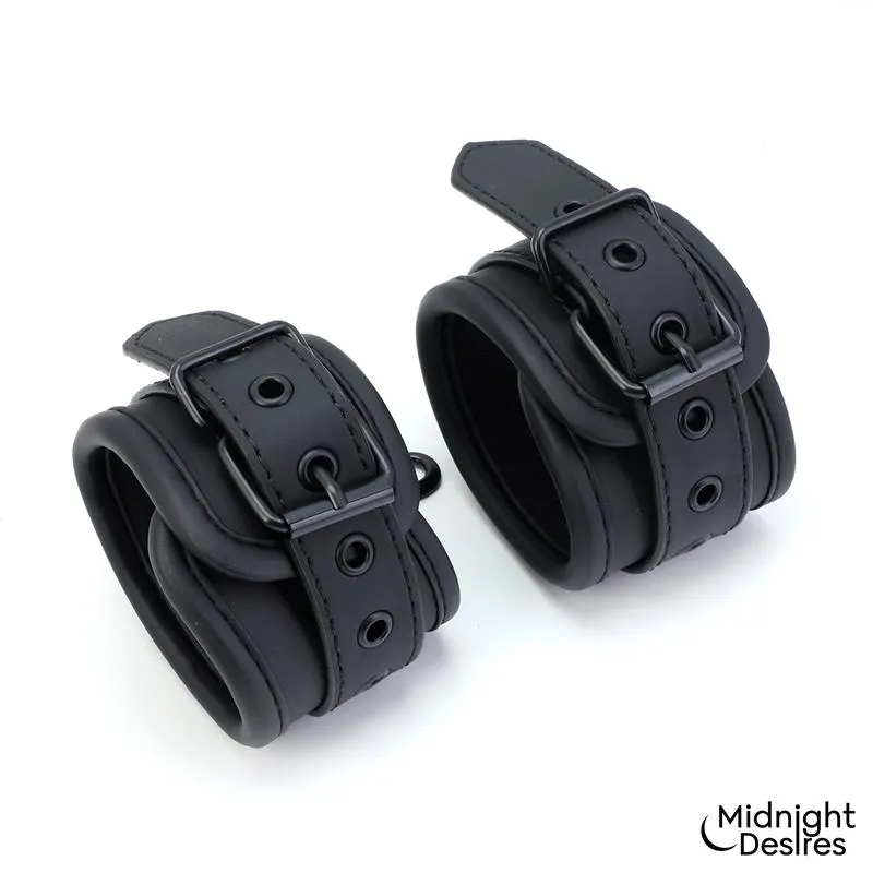 Set de Restricciones con Sujeción para el Cuello · MIDNIGHT DESIRES · Esposas y Ataduras — Foto 6
