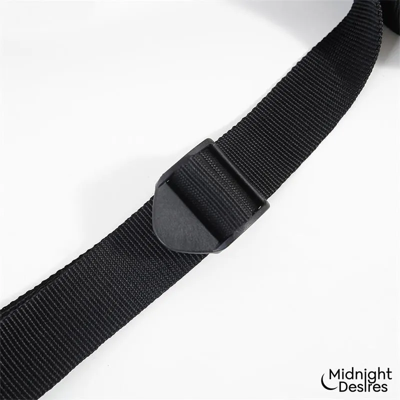 Set de Restricciones con Sujeción para el Cuello · MIDNIGHT DESIRES · Esposas y Ataduras — Foto 8