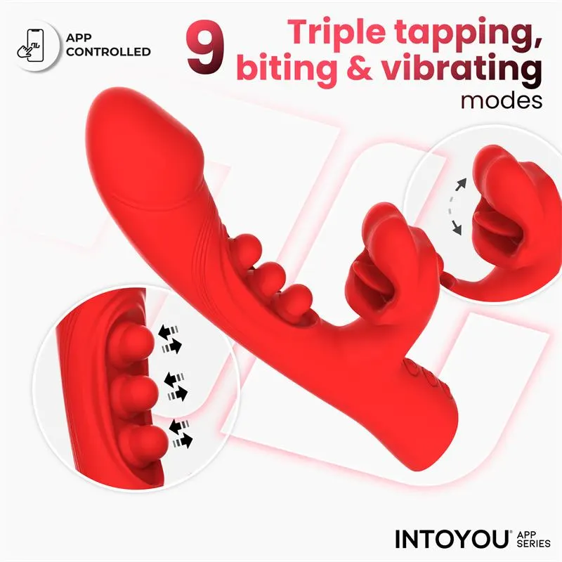 Trixy Vibrador con Tapping y Biting con App · INTOYOU APP SERIES · Vibradores — Foto 2