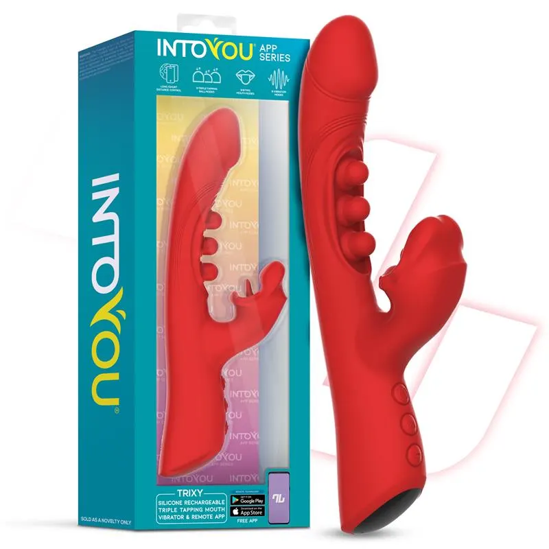 Trixy Vibrador con Tapping y Biting con App · INTOYOU APP SERIES · Vibradores — Foto 3