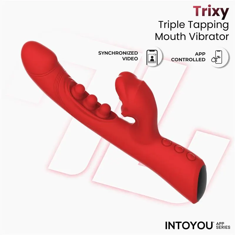 Trixy Vibrador con Tapping y Biting con App · INTOYOU APP SERIES · Vibradores — Foto 4