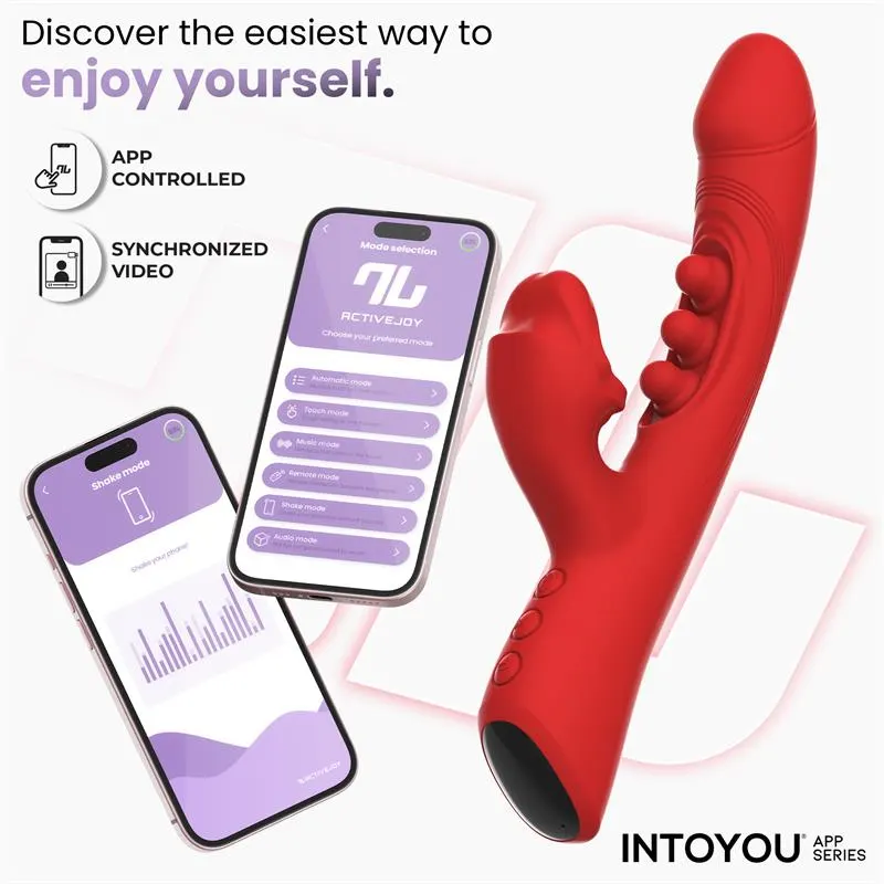 Trixy Vibrador con Tapping y Biting con App · INTOYOU APP SERIES · Vibradores — Foto 5