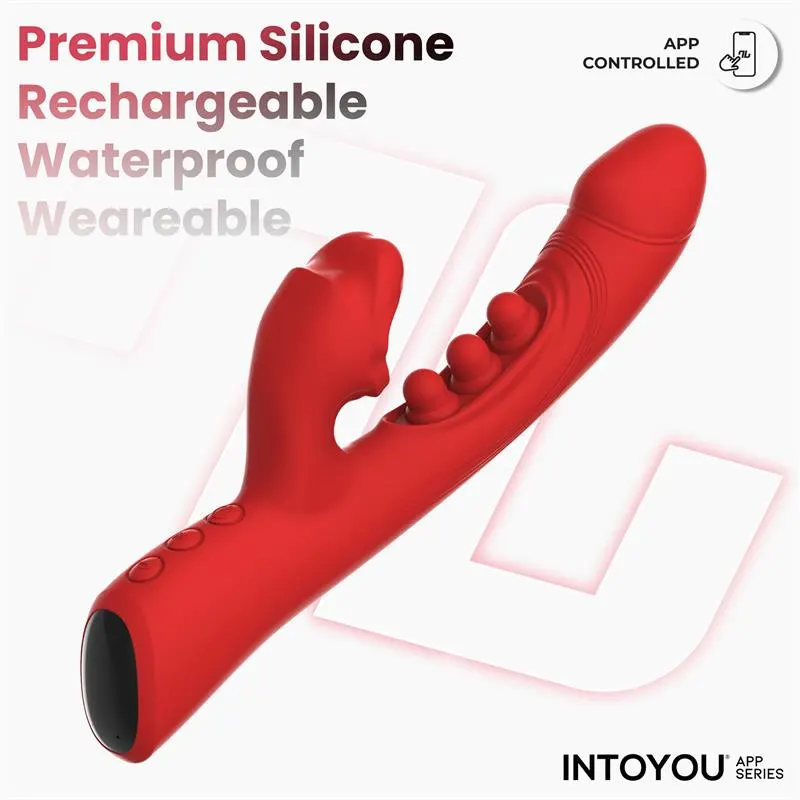 Trixy Vibrador con Tapping y Biting con App · INTOYOU APP SERIES · Vibradores — Foto 8