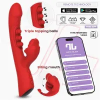 Trixy Vibrador con Tapping y Biting con App · INTOYOU APP SERIES · Vibradores