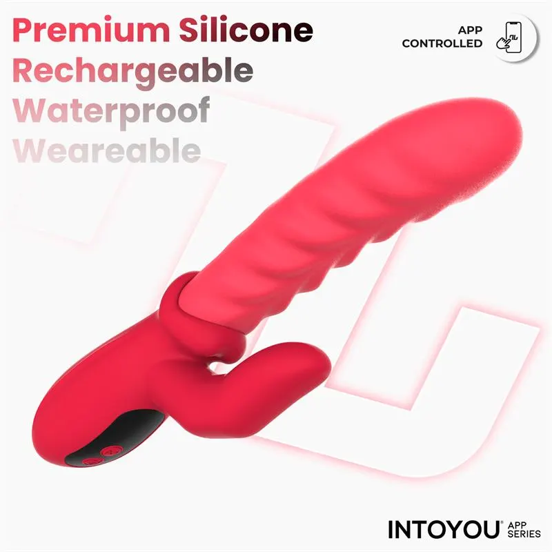 Tingly Vibrador con Finger y Movimiento Waving con APP · INTOYOU APP SERIES · Vibradores — Foto 5