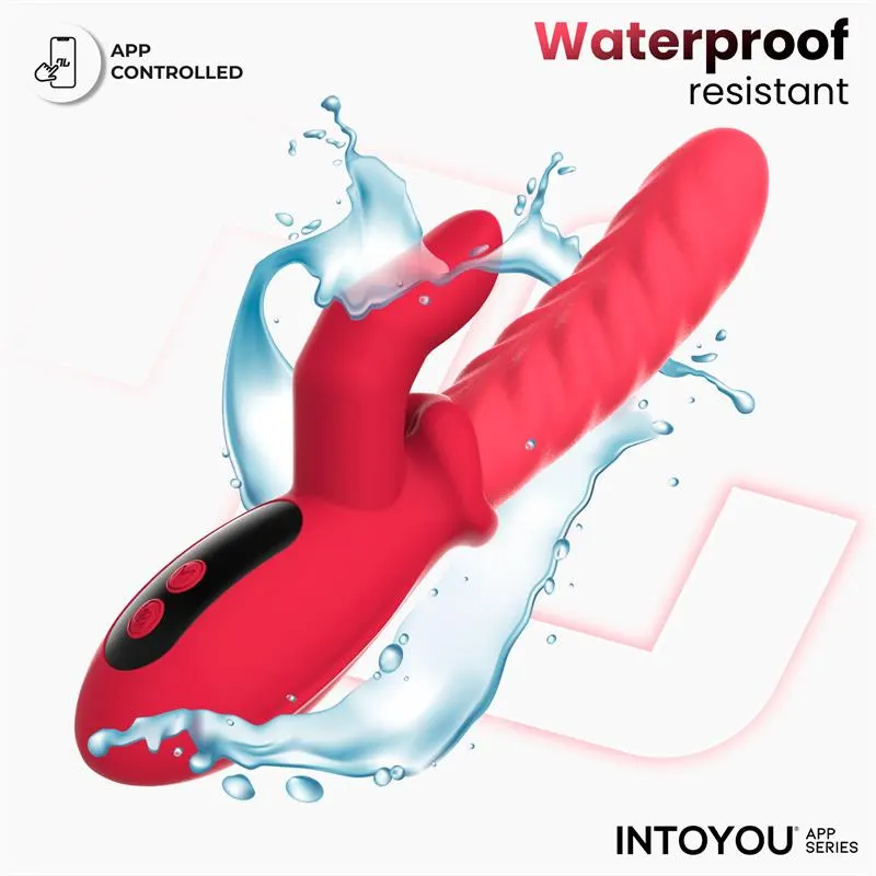 Tingly Vibrador con Finger y Movimiento Waving con APP · INTOYOU APP SERIES · Vibradores — Foto 6