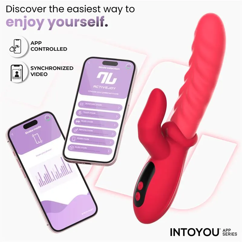 Tingly Vibrador con Finger y Movimiento Waving con APP · INTOYOU APP SERIES · Vibradores — Foto 7