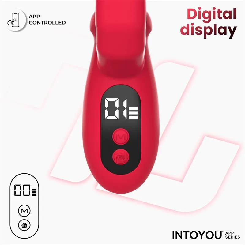 Tingly Vibrador con Finger y Movimiento Waving con APP · INTOYOU APP SERIES · Vibradores — Foto 8