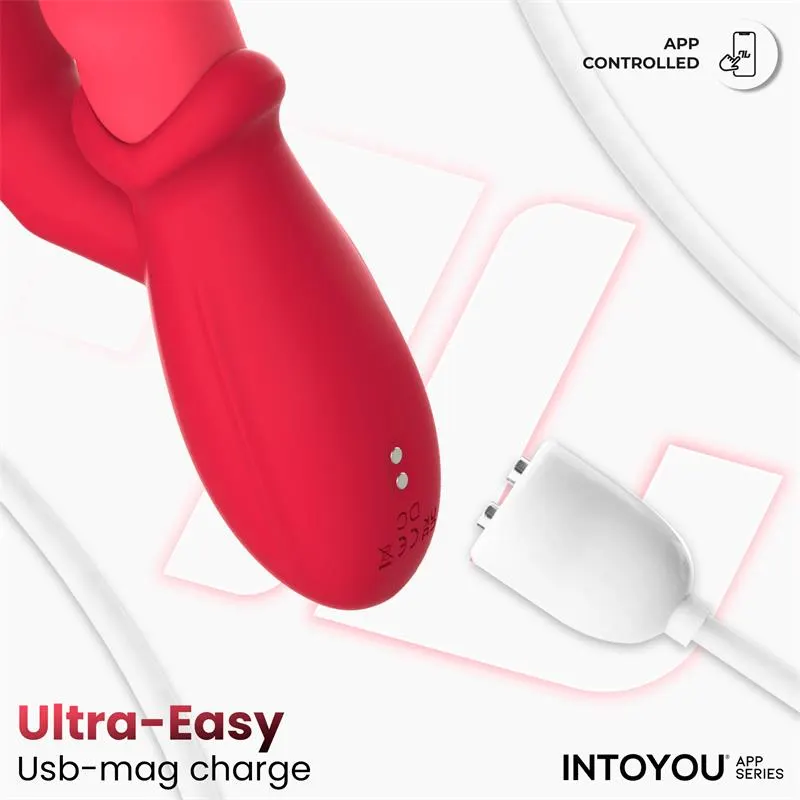 Tingly Vibrador con Finger y Movimiento Waving con APP · INTOYOU APP SERIES · Vibradores — Foto 10