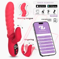 Tingly Vibrador con Finger y Movimiento Waving con APP · INTOYOU APP SERIES · Vibradores