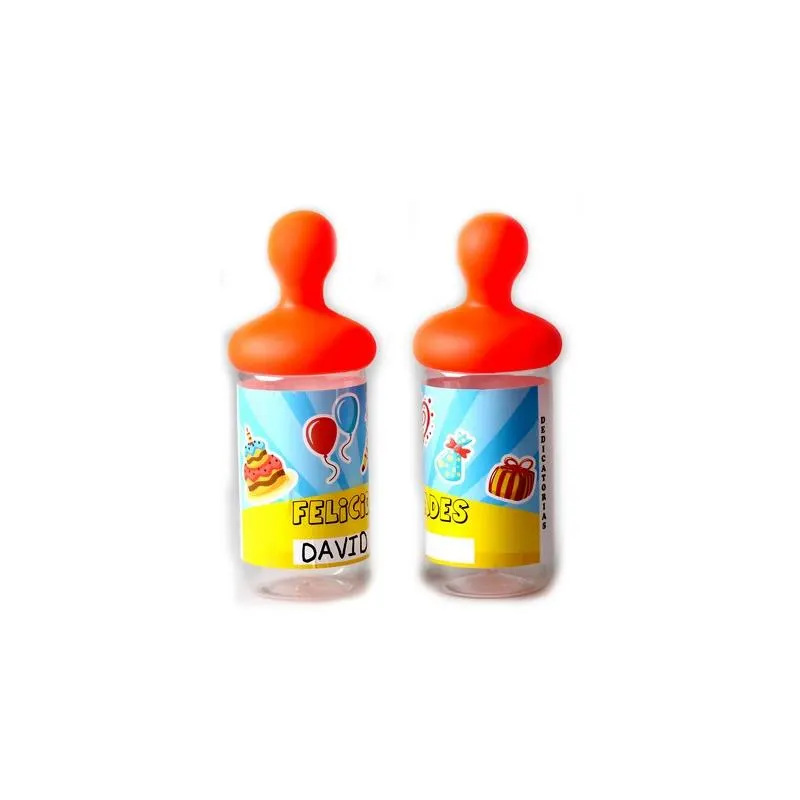 Biberón Mediano Cumleaños 360ML · FEMARVI · Juegos y Complementos Divertidos
