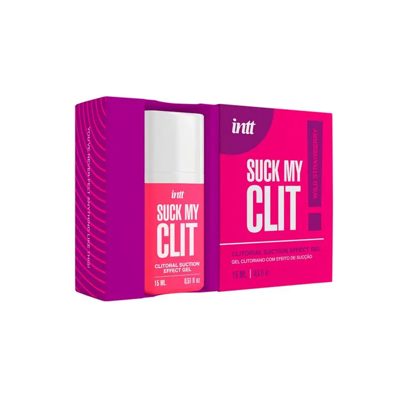 Suck My Clit Fresa Salvaje Succión Gel · INTT · Potenciadores y Retardantes — Foto 3