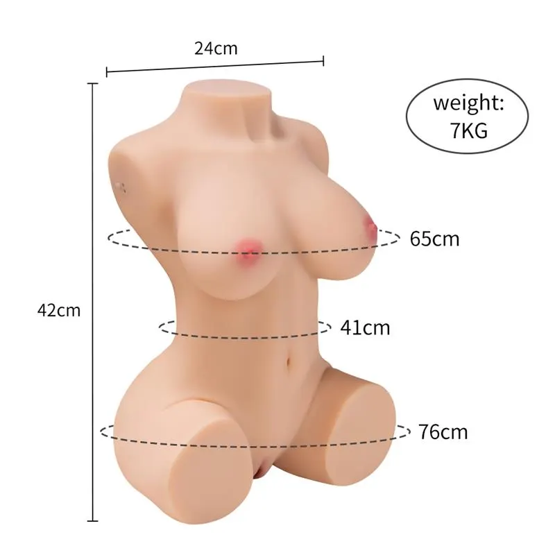 Jacey Torso con Vibración 8 kg · XISE · Masturbadores Él — Foto 11