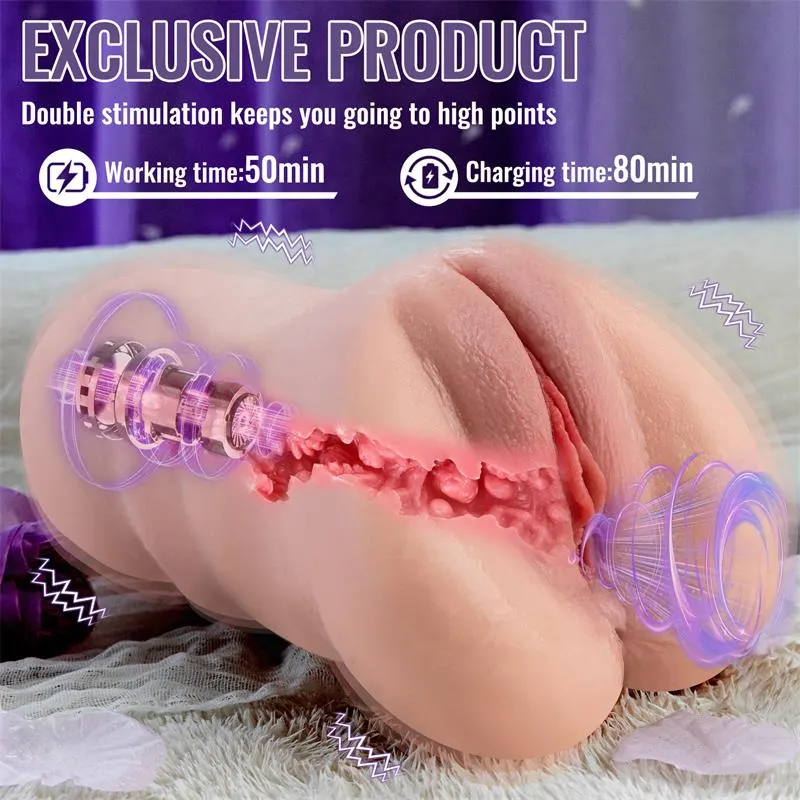 Sora Vagina y Ano con Thrusting, Vibracion y APP 1.54 kg · XISE · Masturbadores Él — Foto 9