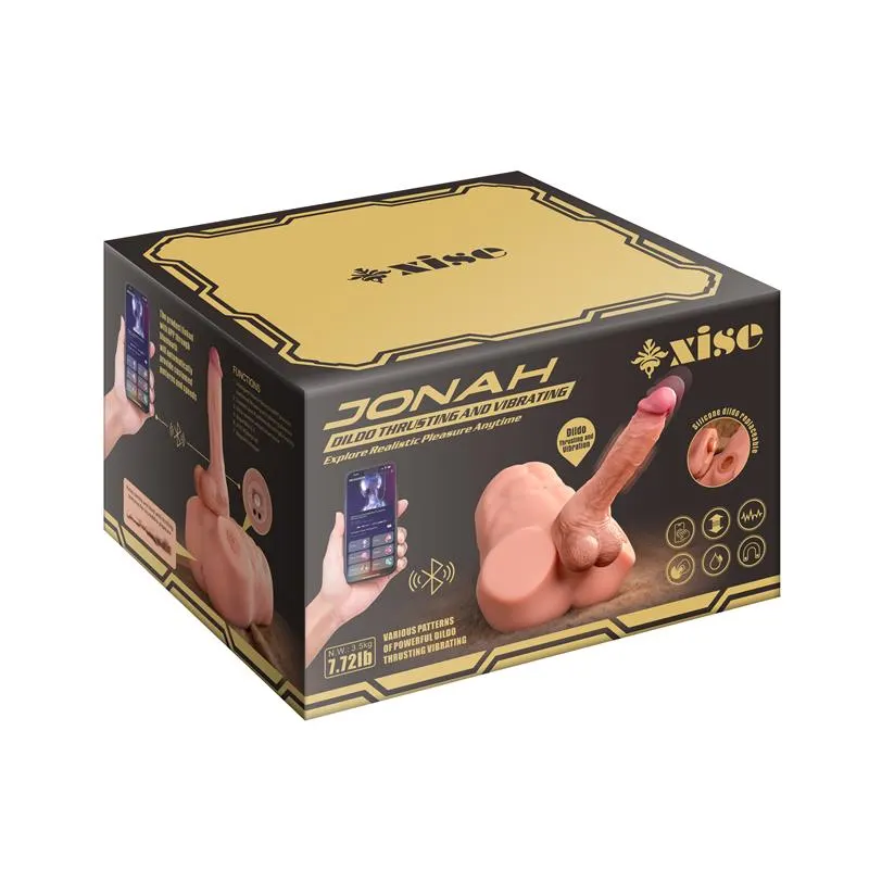 Jonah Semi Torso con Dildo Desmontable, Thrusting y APP 3.48 kg · XISE · Masturbadores Él — Foto 4