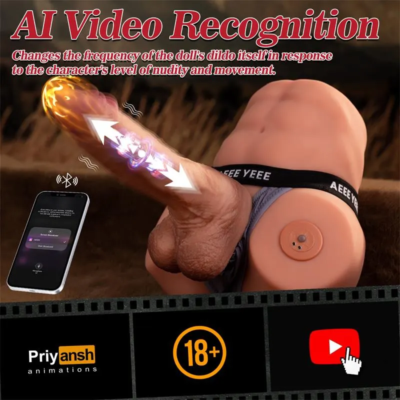 Jonah Semi Torso con Dildo Desmontable, Thrusting y APP 3.48 kg · XISE · Masturbadores Él — Foto 8