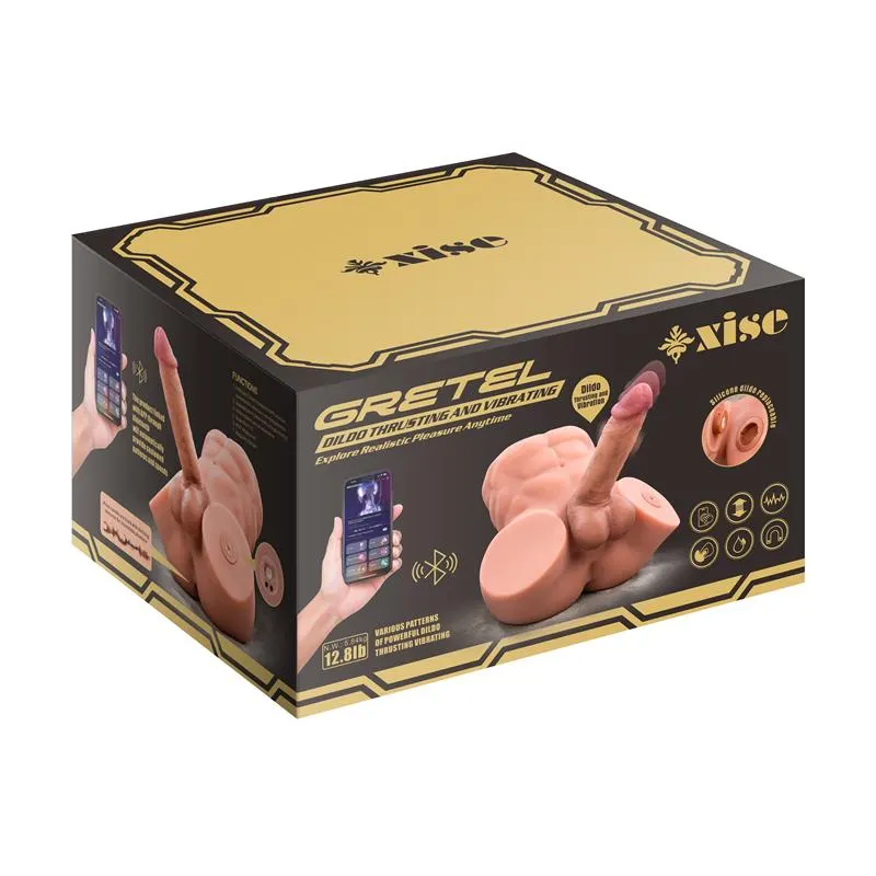 Gretel Semi Torso con Dildo Desmontable, Thrusting y APP 6 kg · XISE · Masturbadores Él — Foto 3
