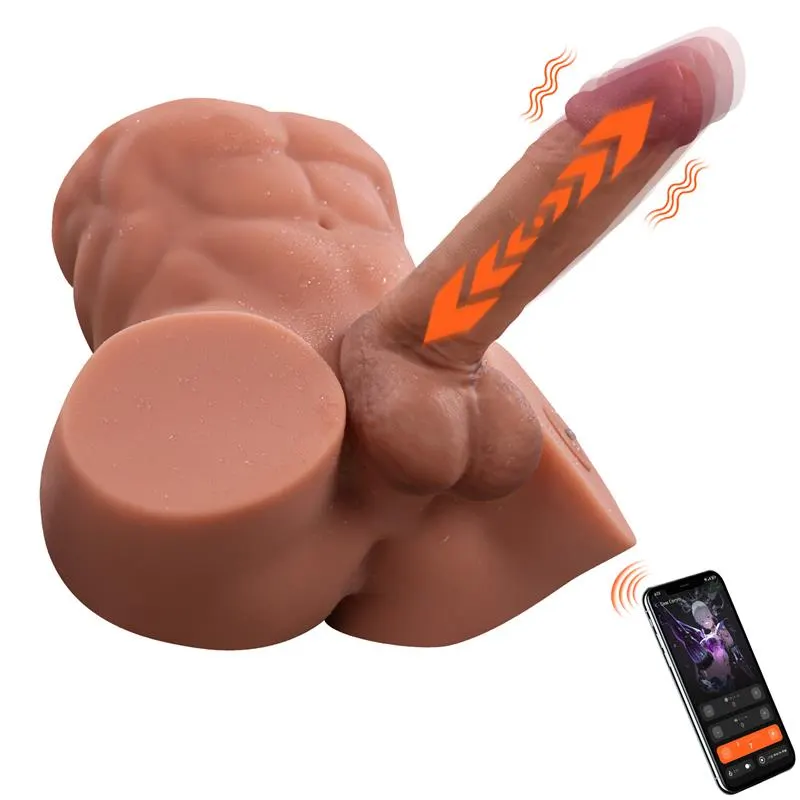 Gretel Semi Torso con Dildo Desmontable, Thrusting y APP 6 kg · XISE · Masturbadores Él — Foto 6