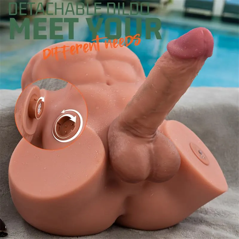Gretel Semi Torso con Dildo Desmontable, Thrusting y APP 6 kg · XISE · Masturbadores Él — Foto 10