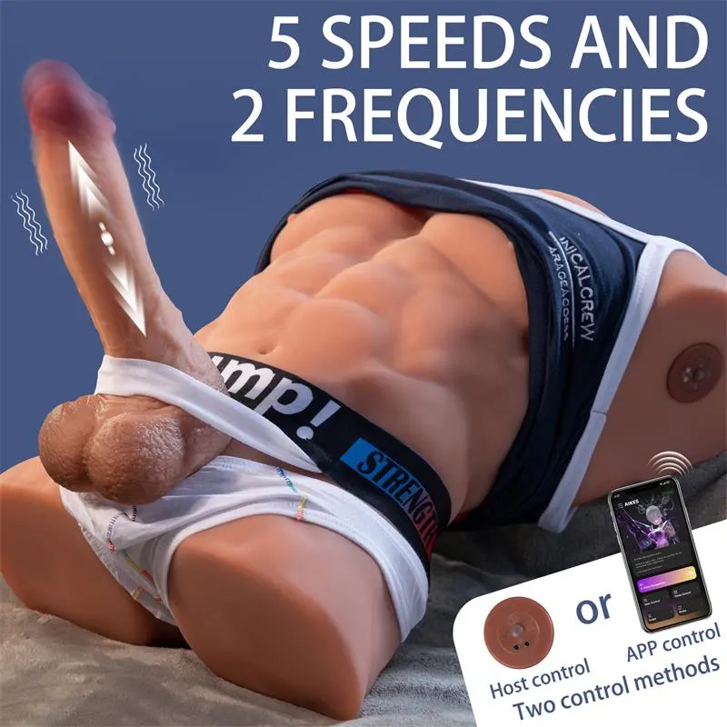 Fitter Torso con Dildo Desmontable, Thrusting y APP 11.6 kg · XISE · Accesorios y Sets — Foto 8