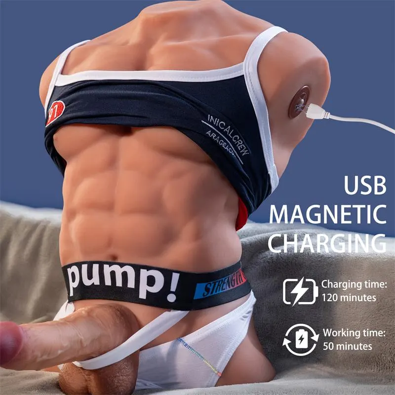 Fitter Torso con Dildo Desmontable, Thrusting y APP 11.6 kg · XISE · Accesorios y Sets — Foto 9
