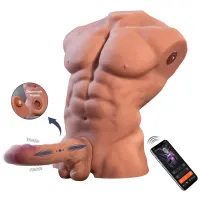 Fitter Torso con Dildo Desmontable, Thrusting y APP 11.6 kg · XISE · Accesorios y Sets