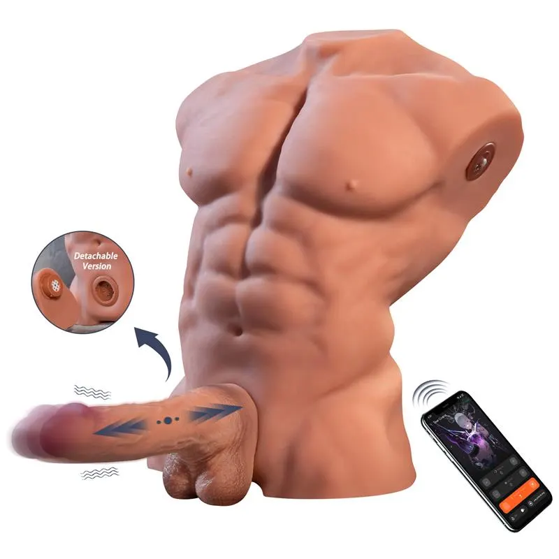 Fitter Torso con Dildo Desmontable, Thrusting y APP 11.6 kg · XISE · Accesorios y Sets