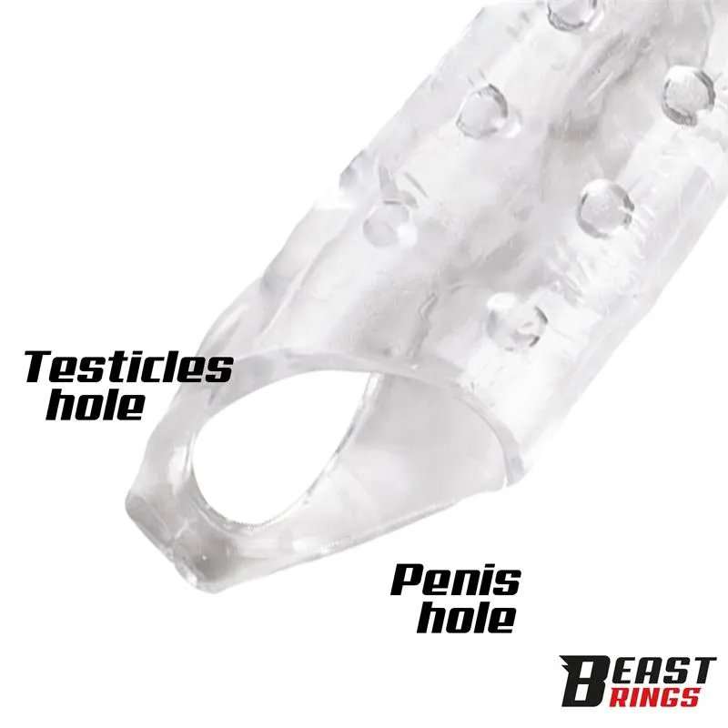 Funda para el Pene 23 cm · BEAST RINGS · Fundas y Extensiones para el Pene — Foto 4