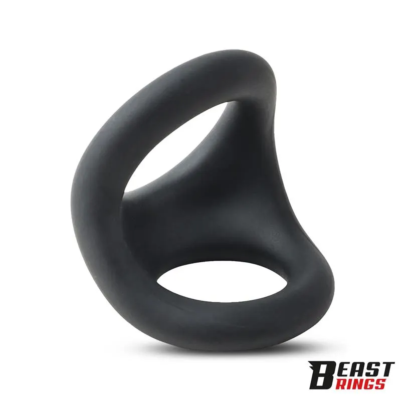 Anillo Doble Silicona Líquida 27/30 mm · BEAST RINGS · Anillos para el Pene — Foto 3
