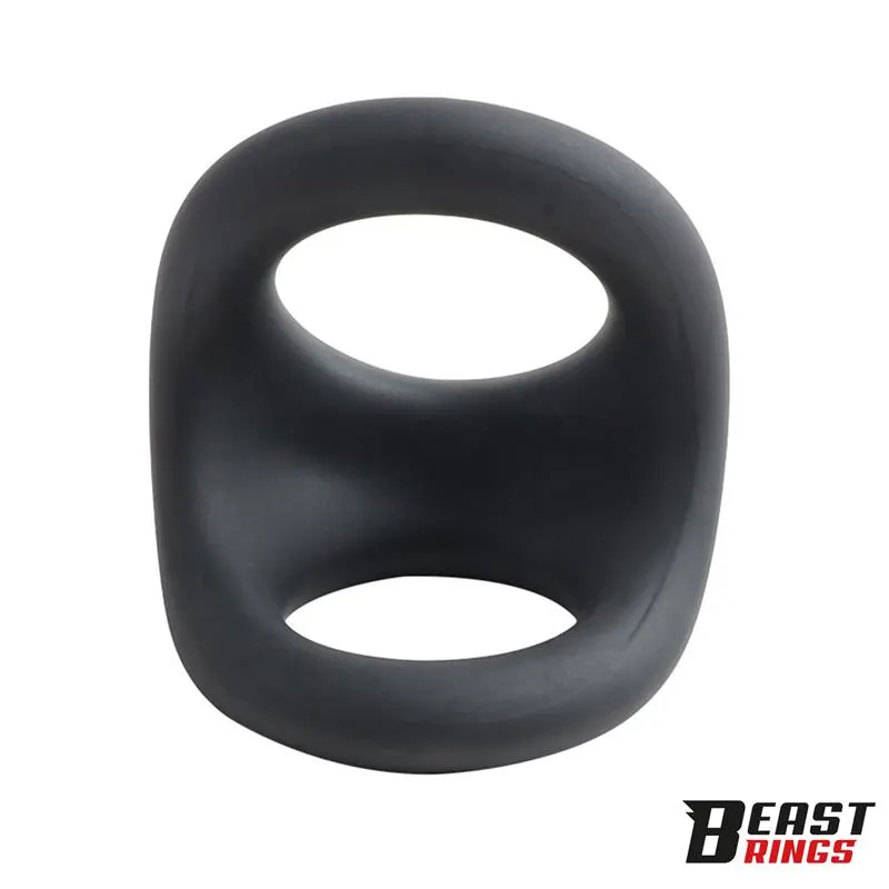 Anillo Doble Silicona Líquida 27/30 mm · BEAST RINGS · Anillos para el Pene — Foto 4