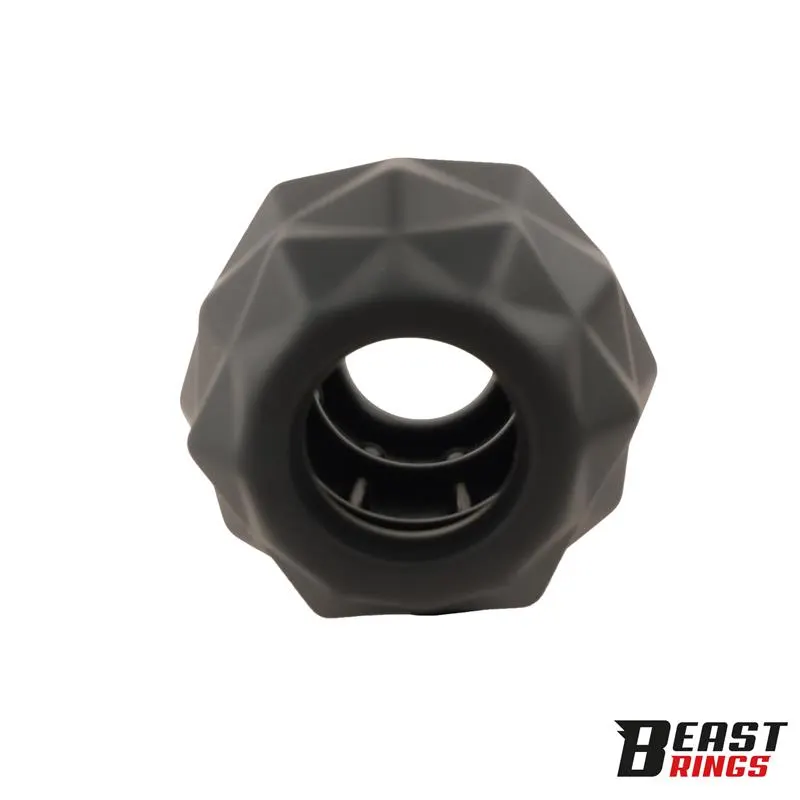 Anillo y Masturbador 2 en 1 Silicona Liquida 25 mm · BEAST RINGS · Anillos para el Pene — Foto 6