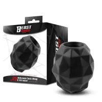 Anillo y Masturbador 2 en 1 Silicona Liquida 25 mm · BEAST RINGS · Anillos para el Pene