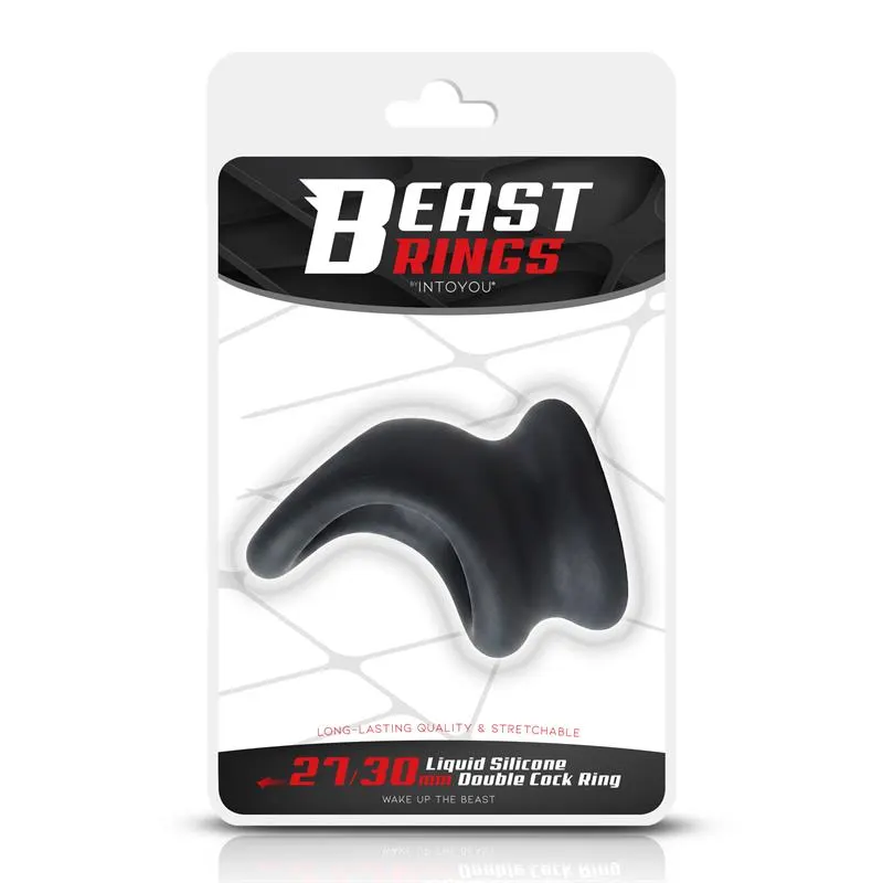 Anillo Doble Silicona Líquida 27/30 mm · BEAST RINGS · Anillos para el Pene — photo 9