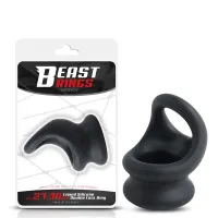 Anillo Doble Silicona Líquida 27/30 mm · BEAST RINGS · Anillos para el Pene