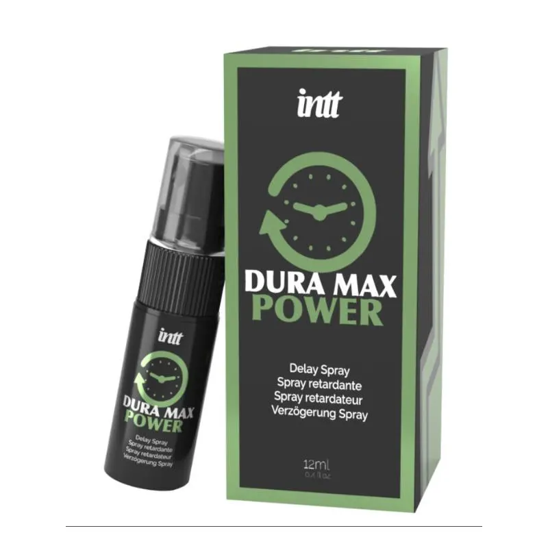 Dura Max Power Spray Retardante 12 ml · INTT · Potenciadores y Retardantes