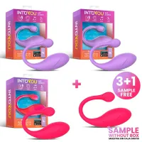 Pack 3+1 Bulby Huevo Vibrador con APP · INTOYOU APP SERIES · Accesorios y Sets