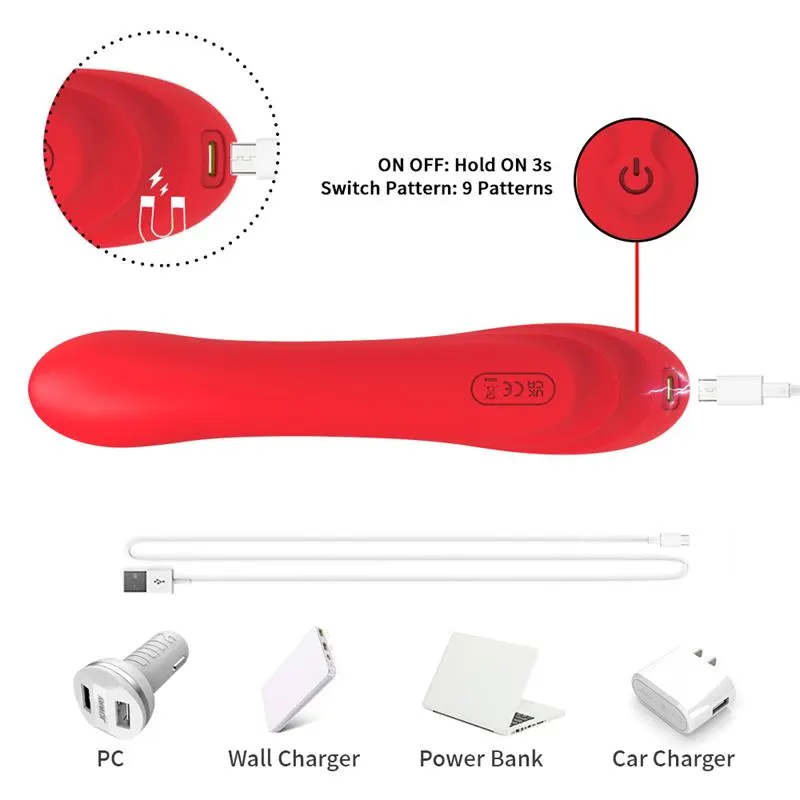 Vibrador con Tickler Punto G · URBAN SKY · Vibradores — Foto 7