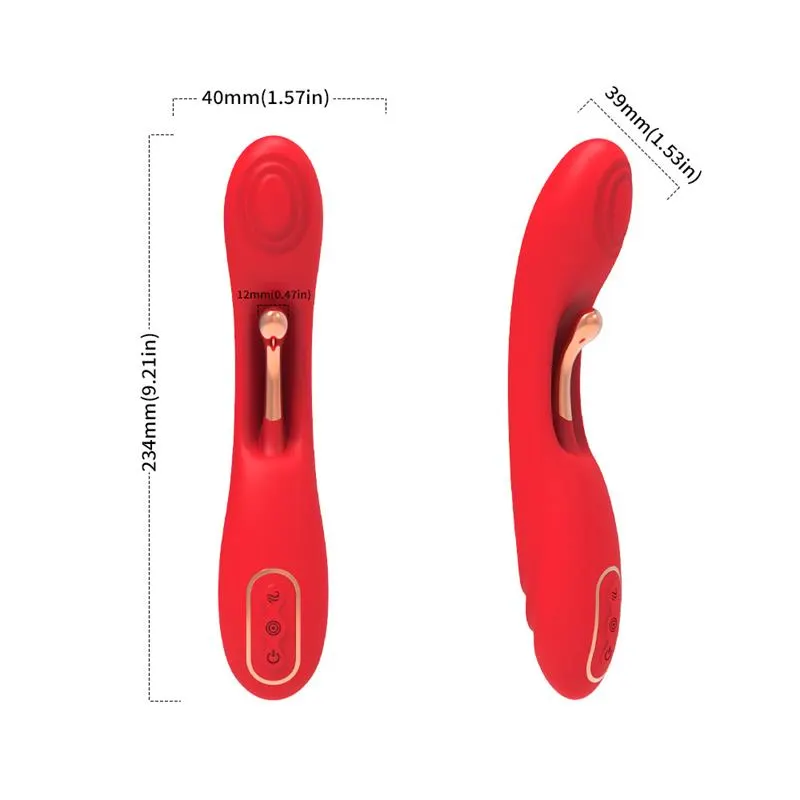 Vibrador con Tickler Punto G · URBAN SKY · Vibradores — Foto 8