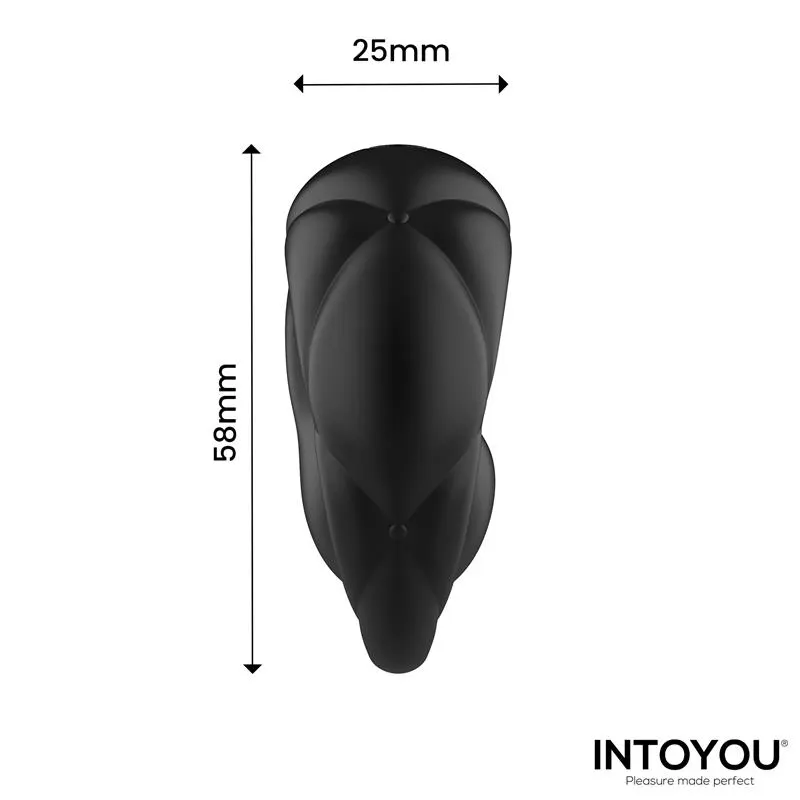 Torus Anillo Vibrador con Bola Clitoriana con Control Remoto USB · INTOYOU · Anillos para el Pene — photo 8