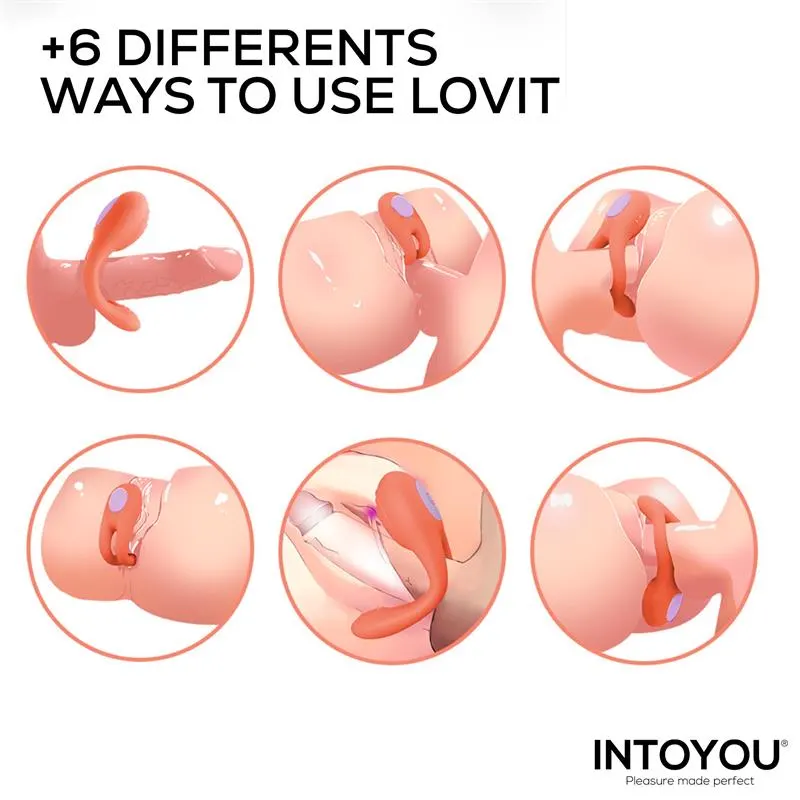 Lovit Vibrador de Pareja Flexible con Control Remote · INTOYOU · Vibradores — Foto 5