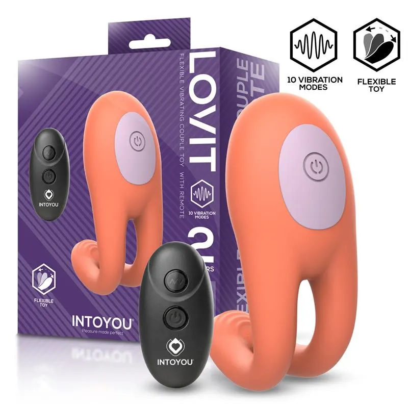 Lovit Vibrador de Pareja Flexible con Control Remote · INTOYOU · Vibradores