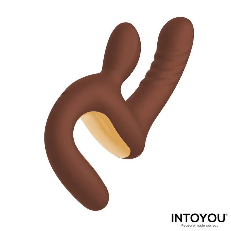 Mocca Vibrador con Thrusting y Mango Ergonómico USB · INTOYOU · Vibradores — Foto 5