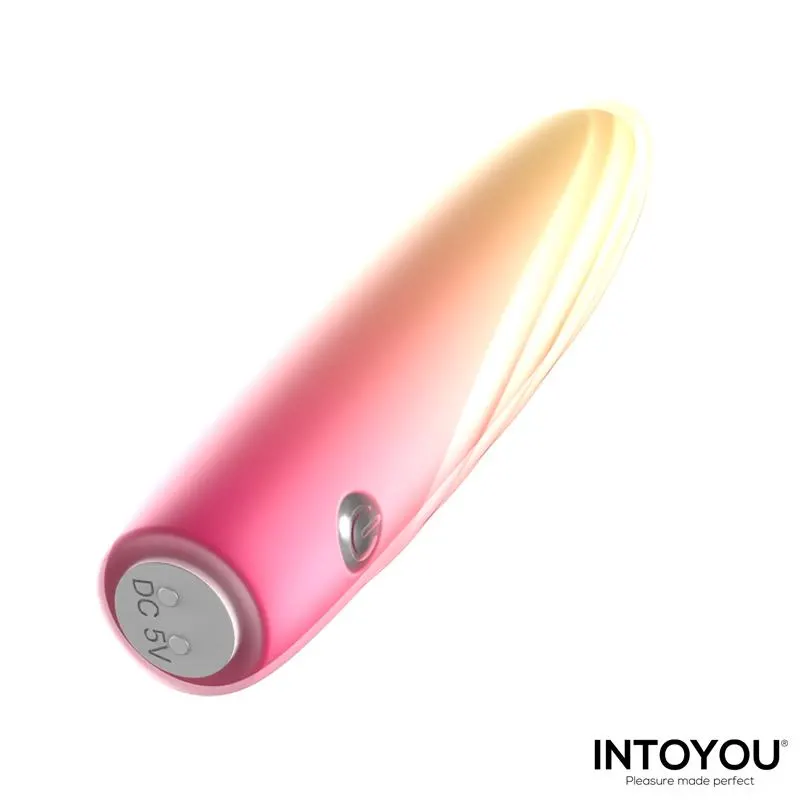 Fiora Bala Vibradora Silicona Doble Capa USB · INTOYOU · Huevos y Balas Vibradoras — Foto 5